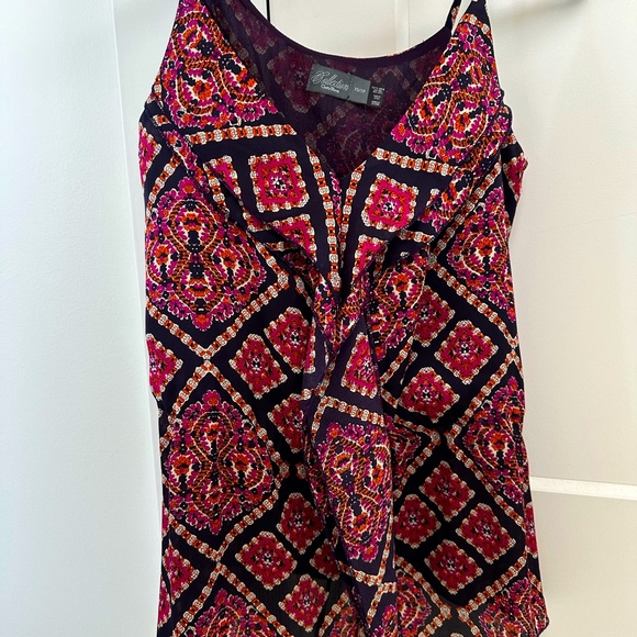 Printed Strapless blouse - Picture 2 of 5